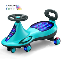 <strong>Best</strong> <strong>Selling</strong> OEM ODM 360 Rotation PU 4 Wheels <strong>Baby</strong> <strong>Swing</strong> Car Children's Foot Pedal Controlled Wiggle Car Made of Durable Plastic