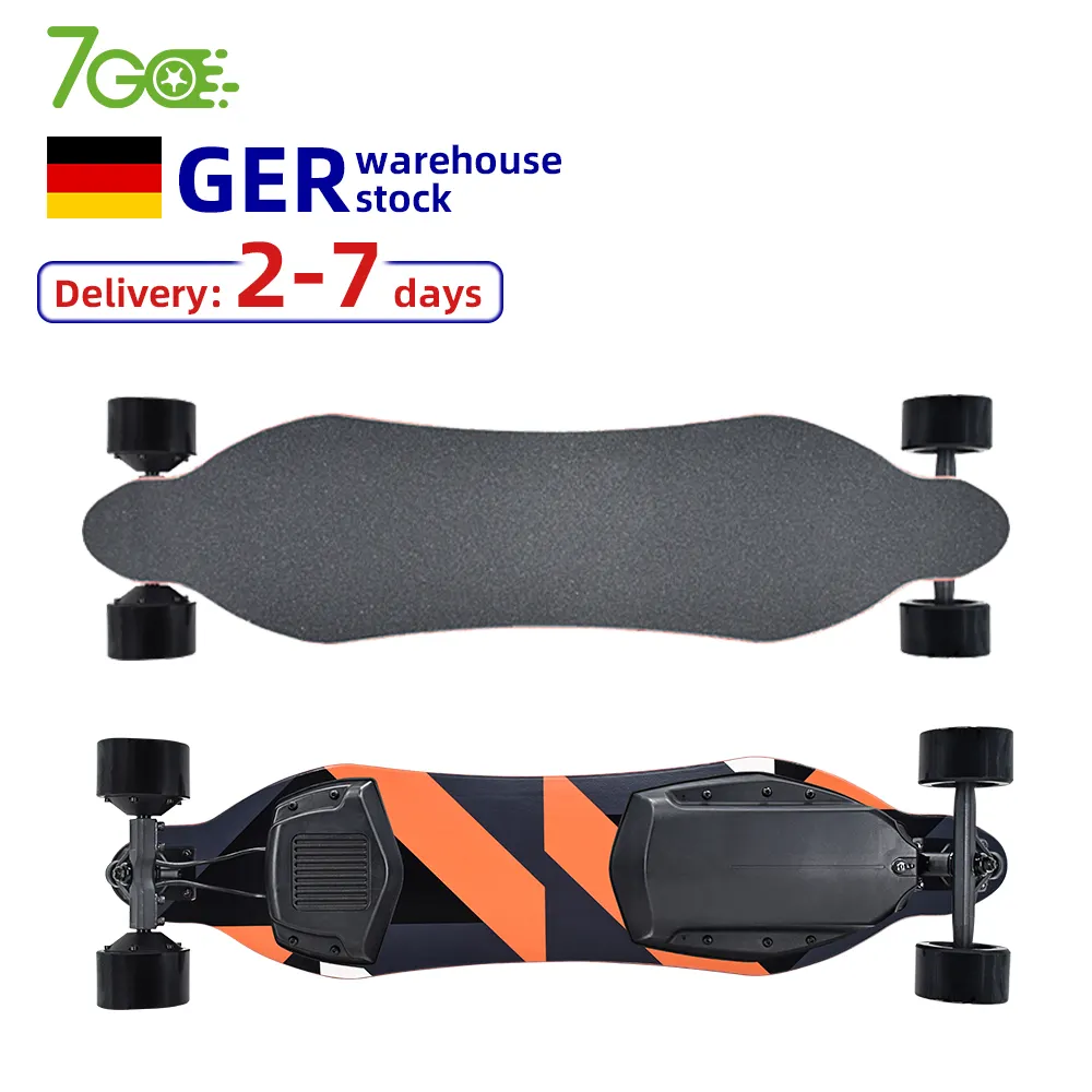 Skateboard électrique de haute qualité, 90x50mm, high power et grande vitesse, stocks en europe et aux états-unis