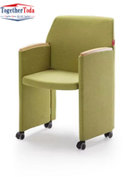 Tissu moderne Loisirs Flexible Pliable Haute Qualité Auditorium École Conférence Imax Cinéma Chaise Église Home Cinéma Chaise