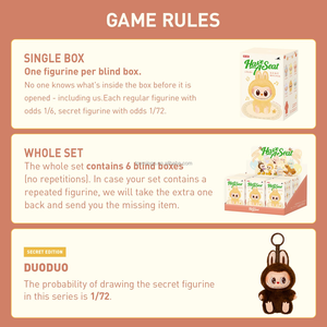 오리지널 Legit Popmart Labubus the Monsters 비닐 블라인드 박스 봉제 인형 좌석 2 세대 핫 미스터리 박스 마카롱 - Product Image 4