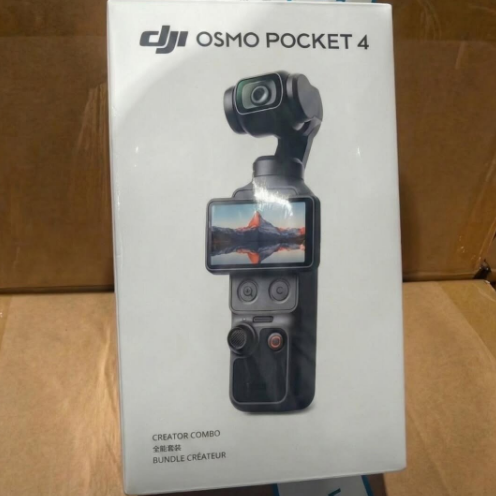 Osmo Pocket 4 Standard Combo Portable 4K Gimbal Camera Handheld Stabilizer for Vlogging Travel and Video Shooting