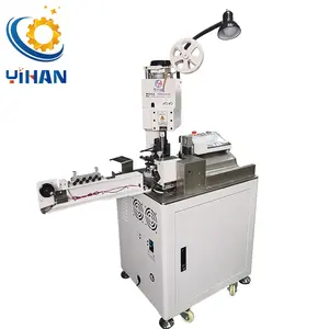 Factory Price Fully Automatic wire cutting stripping terminal crimping machine Single End Terminal Crimp Machine