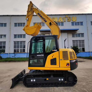 Excavadora Usada Komatsu PC60-7, Mini Excavadora de 6 Toneladas, Bomba Hidráulica Original, Componentes del Motor en Venta - Product Image 1