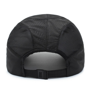 Sport Baseball Cap Quick-Drying Breathable Mesh Sunshade Hat For Men Women Outdoor Use Black - Product Image 3