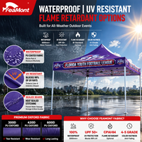 Tente pliante en acier FEAMONT 3x3m, imperméable, pour exposition et événement, fabricant OEM ODM