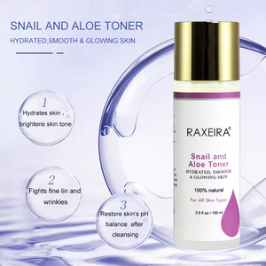 Private Label <strong>Snail</strong> Skin Care Set Organic Aloe Vera Hyaluronic Acid Collagen Nail Soap Skin Toner <strong>Face</strong> <strong>Cream</strong> and Body Lotion - Product Image 4
