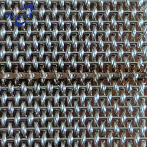 304 Paslanmaz Çelik Hasır Bant Köpük Soğutma Fırını Konveyör Bandı Zincir Konveyör Bandı - Product Image 4