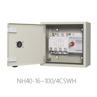 Caja de Conmutación Manual Chint 32A 63A 100A 3P 4P Desconectador para Transferencia de Energía de Generador o Red Eléctrica