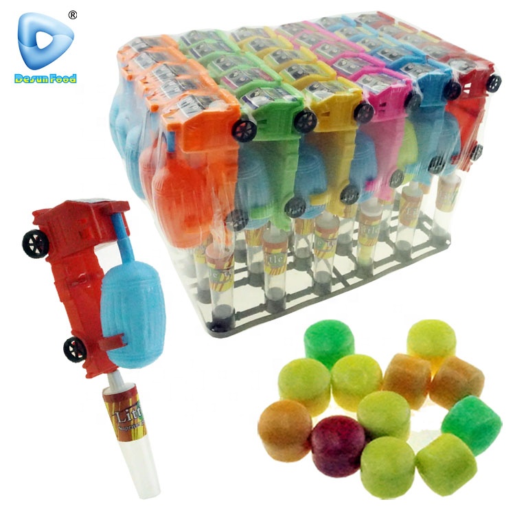 Новый продукт, водяной пистолет, пожарная машина, игрушки в форме грузовика с конфетами