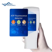 Instrument de détection rapide bactérienne Youyunou Détecteur de fluorescence ATP Qualité des aliments et de l'eau Testeur de propreté microbienne