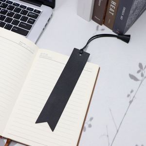PU Leather <b>Bookmarks</b> with Rope Tassels Elegant Page Markers for Book Lovers Rope Page Markers Reading <b>Gifts</b> - Product Image 3