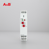 Relais temporisé multifonctionnel 220V/250V AC/DC encapsulé dans de l'époxy, interrupteur minuterie miniature modulaire scellé, circuit de temporisation à action unique