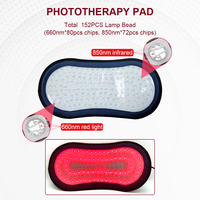 Sabuk EMS Nirkabel untuk Pembalut Kaki, Sabuk Inframerah Pembakar Lemak, Terapi Cahaya Merah Kelas Medis 360 LED 850nm
