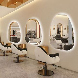 Espejo Colgante Network Red Hot Dye para Salón de Belleza, Barbería y Espejo de Maquillaje para Sala de Estar, Dormitorio y Uso en Centros Comerciales - Product Image 2