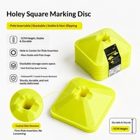 Conos de Entrenamiento de Fútbol, Marcadores, Obstáculos, Equipamiento de Fútbol y Baloncesto, Material PE, Equipo de Fútbol Meca para Entrenamiento de Voleibol