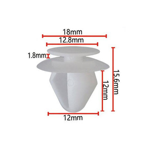 Boucle de garniture de voiture Smooth Sailing D403 en plastique PA66 pour loquets de porte Peugeot, accessoires automobiles - Product Image 2