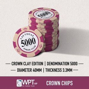 Offre Spéciale Jetons de Poker en Composite d'Argile 39mm Motif Couronne 14g Durables Écologiques pour Poker Mahjong Texas Holden Fêtes - Product Image 3