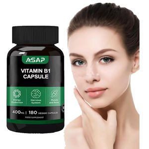 Oem Vitamina B1 B6 B12 Tiamina Suplementos Blanqueamiento DE LA PIEL Vitamina <span class=keywords><strong>B</strong></span> Complejo 120 500mg Vitamina B1 Cápsulas - Product Image 1