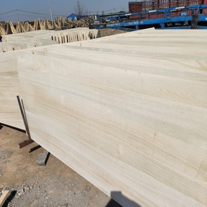 <span class=keywords><strong>Porte</strong></span> en bois massif de Paulownia robuste de classe AA Paulownia en bois massif pour la construction de meubles - Product Image 5