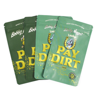 Sachets d'emballage Doypack personnalisés imprimés avec fermeture éclair refermable, effet métallisé doré mat, sacs en plastique Mylar à fermeture Zip Lock