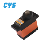 Servomoteur numérique sans noyau à réponse rapide 1,8 kg.cm CYS-S8221 14g à engrenages métalliques pour mise à niveau de voitures et bateaux RC