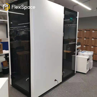 Flexspace 2024 nouvelle nacelle de bureau silencieuse modulaire mobile cabine téléphonique insonorisée dosette de bureau acoustique à vendre