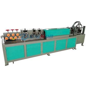 Máquina Eléctrica para Enderezar y Cortar Barras de Acero, Enderezadora de Alambre de Acero Automática con Control Numérico - Product Image 1