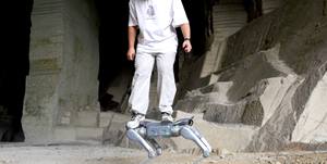Chien robot quadrupède électronique intelligent Unitree A2, conçu pour une utilisation industrielle, avec fonction d'arrêt d'urgence et robuste - Product Image 5