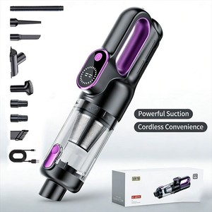 <span class=keywords><strong>Aspirateur</strong></span> de voiture portable <span class=keywords><strong>sans</strong></span> <span class=keywords><strong>fil</strong></span> mini, en ABS, avec charge USB, <span class=keywords><strong>sans</strong></span> balais, avec réglage à deux vitesses / 17000pa - Product Image 3