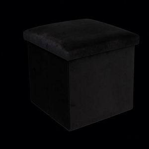 Modern <b>Stool</b> Living Room Furniture <b>Storage</b> Box Fabric Stainless Steel Bamboo Highest Quality Sample Available <b>Stools</b> Counter - Product Image 3