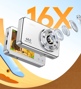 Benjie A7 Xách Tay Máy Ảnh Kỹ Thuật Số Độ Phân Giải Cao 48MP Ống Kính Zoom HD Video 2.7K Hoàn Hảo DSLR Máy Ảnh Cho Trẻ Em Học Sinh Mô Hình Mới - Product Image 3