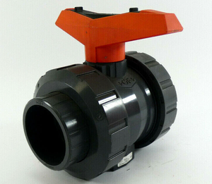 Robinet à double union <span class=keywords><strong>GF</strong></span> modèle 546 (<span class=keywords><strong>PVC</strong></span>-<span class=keywords><strong>U</strong></span>/EPDM) |   DN63 PN16 |   Norme GB |   NSF/ANSI 61 |   Moteur universel |   Sans silicone - Product Image 3