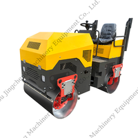 Meilleur service et conduite à bas prix 1 tonne 2 tonnes 3 tonnes Rouleau de route vibrant sur mini compacteur à rouleaux de route en asphalte