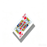 Kartu Remi Poker YAOJI Gaya Mewah dengan Inti Kertas Hitam untuk Hadiah Festival