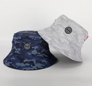 Sombrero de Pescador Personalizado al por Mayor con Logotipo de Diseñador, Sombrero de Sol de Lujo, Reversible, con Estampado de Camuflaje, para Hombre y Mujer - Product Image 4