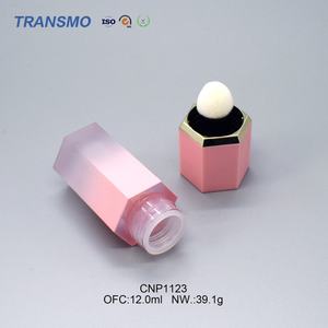 Tubes de brillant à lèvres vides personnalisables, conteneurs de fard à joues liquide, tubes de brillant à lèvres pentagonaux, vente en gros de tubes de brillant à lèvres - Product Image 4