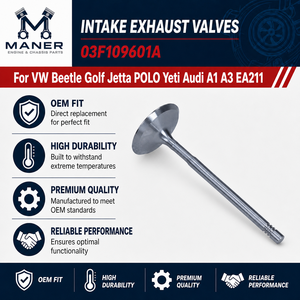 Soupapes d'admission et d'échappement MANER OE 03F109601A pour VW Beetle Golf Jetta POLO Yeti Audi A1 A3 EA211 Pièces détachées de rechange - Product Image 4
