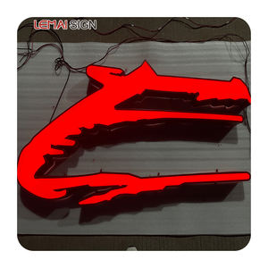 Özelleştirilmiş açık LED akrilik aydınlatma 3D kanal mektup mağaza ön ışık LED Logo harf - Product Image 4