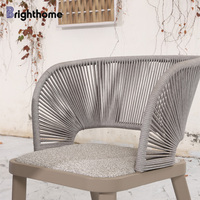 Prix d'usine - Ensemble de table et chaises de jardin en aluminium pour balcon, hôtel, restaurant, terrasse extérieure