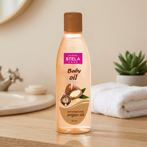 Stela Care Argan <b>Baby</b> <b>Oil</b> Lightweight Daily Body Massage <b>Oil</b> for <b>Babies</b> with Smooth Texture Easy Application and Gentle Everyday - Product Image 6