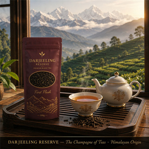 Sachets <span class=keywords><strong>de</strong></span> thé noir <span class=keywords><strong>de</strong></span> Darjeeling <span class=keywords><strong>de</strong></span> l'Himalaya refermables, à fond plat, <span class=keywords><strong>pour</strong></span> emballage alimentaire <span class=keywords><strong>de</strong></span> thé en vrac <span class=keywords><strong>de</strong></span> première récolte – Idéal comme cadeau - Product Image 6