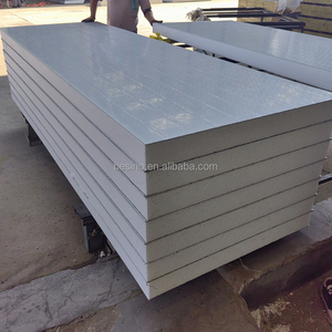 Panneaux sandwich Eps à cadre en acier 50mm Aluzinc Panneau sandwich Eps ignifuge Fournisseur d'usine <span class=keywords><strong>Isolation</strong></span> thermique extérieure Maison - Product Image 4