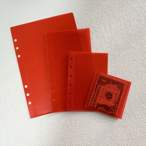 Hot Bán Phổ Biến Nạp Lại 6 Lỗ Bền A6 A7 A9 Rõ Ràng Tiết Kiệm Hệ Thống Phong Bì Quà Tặng Phong Bì Ví Tiền Mặt Phong Bì Cho Ngân Sách - Product Image 3