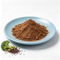 Poudre de Glucoraphanine Naturellement Stable Activée par la Myrosinase - Extrait de Graines de Brocoli Mélangé à de la Poudre de Chou Rouge Riche en Myrosinase
