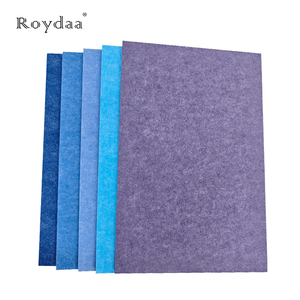 Panneau acoustique moderne à lamelles 3D <span class=keywords><strong>KUS</strong></span> Isolation des murs en fibre de polyester Studio Hall en tissu feutre pour animaux de compagnie Hôtel - Product Image 3