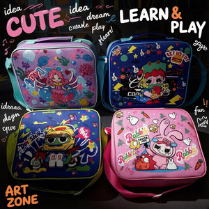 Fiambrera portátil y juego de tazas de agua, con 3 <span class=keywords><strong>compartimentos</strong></span> de fiambrera para niños, adecuado para que los niños vayan a la escuela - Product Image 2