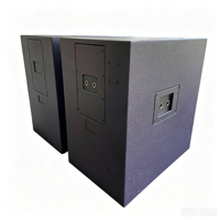 Subwoofer professionnel de 18 pouces, 1000 W RMS, système audio actif amplifié, haut-parleur de basses pour événements en plein air, DJ, club