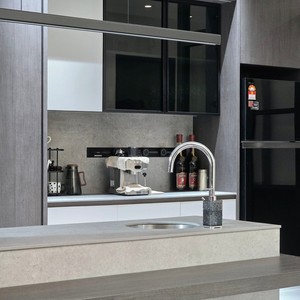 Honed Polished Light <strong>Grey</strong> Sintered Stone Porcelain <strong>Interior</strong> Wall Panel Wall <strong>Cladding</strong> for Dining Bathroom - Product Image 5