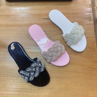 Unisex pantoffels met luipaardprint, gebreid fleece, gevoerd met schapenvacht en schapenvachtzool voor de winter