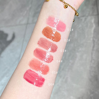 Nouveau Rouge à Lèvres Solide Scintillant Brillant à Lèvres Lumineux avec 6 Couleurs Hydratant Effet Miroir Nourrissant Longue Tenue